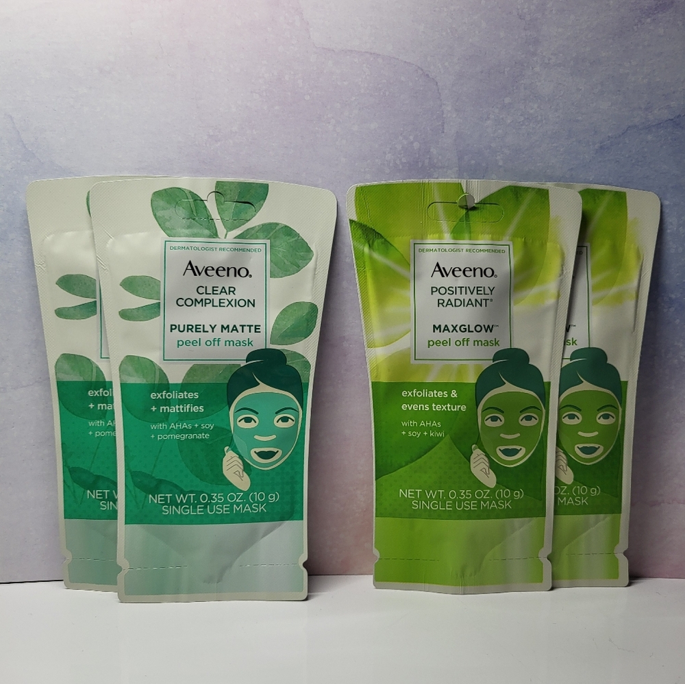 Aveeno Green Face Masks